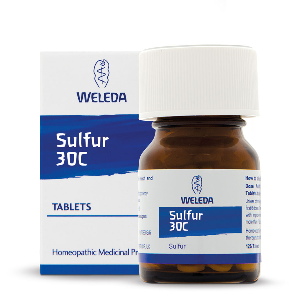 Weleda Sulfur 30C — Weleda